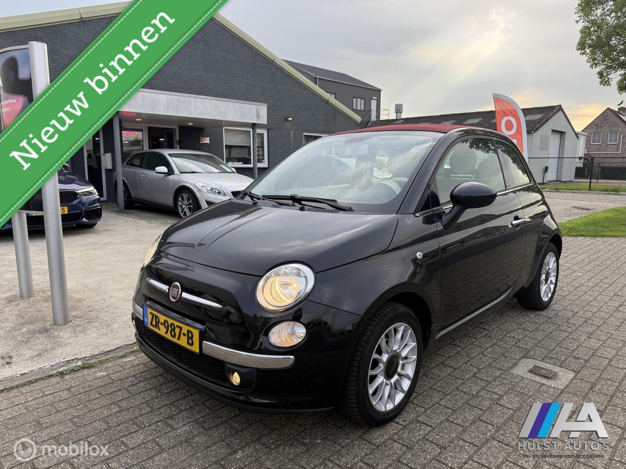 Fiat 500 C - 1.2 Lounge 2014 | Airco | Half Leder | 16” LMV - AutoWereld.nl