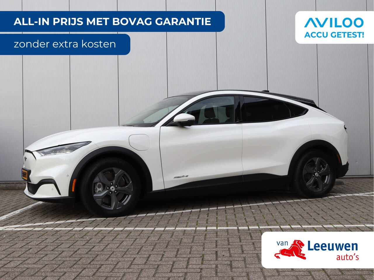 Ford Mustang Mach-E - RWD 75 kWh | Trekhaak | Pano | B&O | SOH 92,5% | NAP - AutoWereld.nl