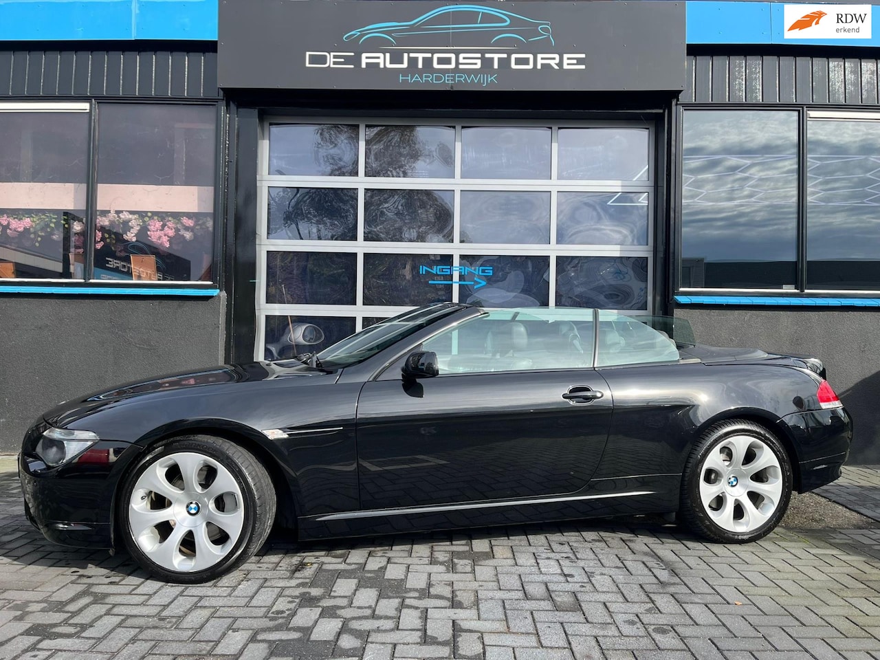 BMW 6-serie Cabrio - 650i High Executive 2 Eig navi yongtimer leder Head Up Nightvision 19 Inch Bluetooth In Ni - AutoWereld.nl