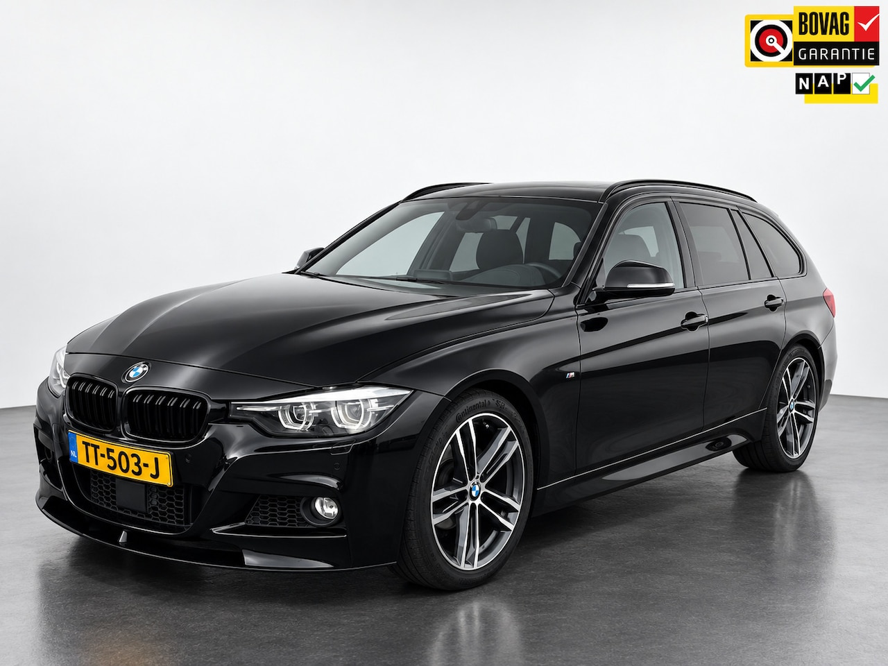 BMW 3-serie Touring - BMW 320i Touring M Sport Automaat | Pano | ACC | Leder | Harman/Kardon - AutoWereld.nl