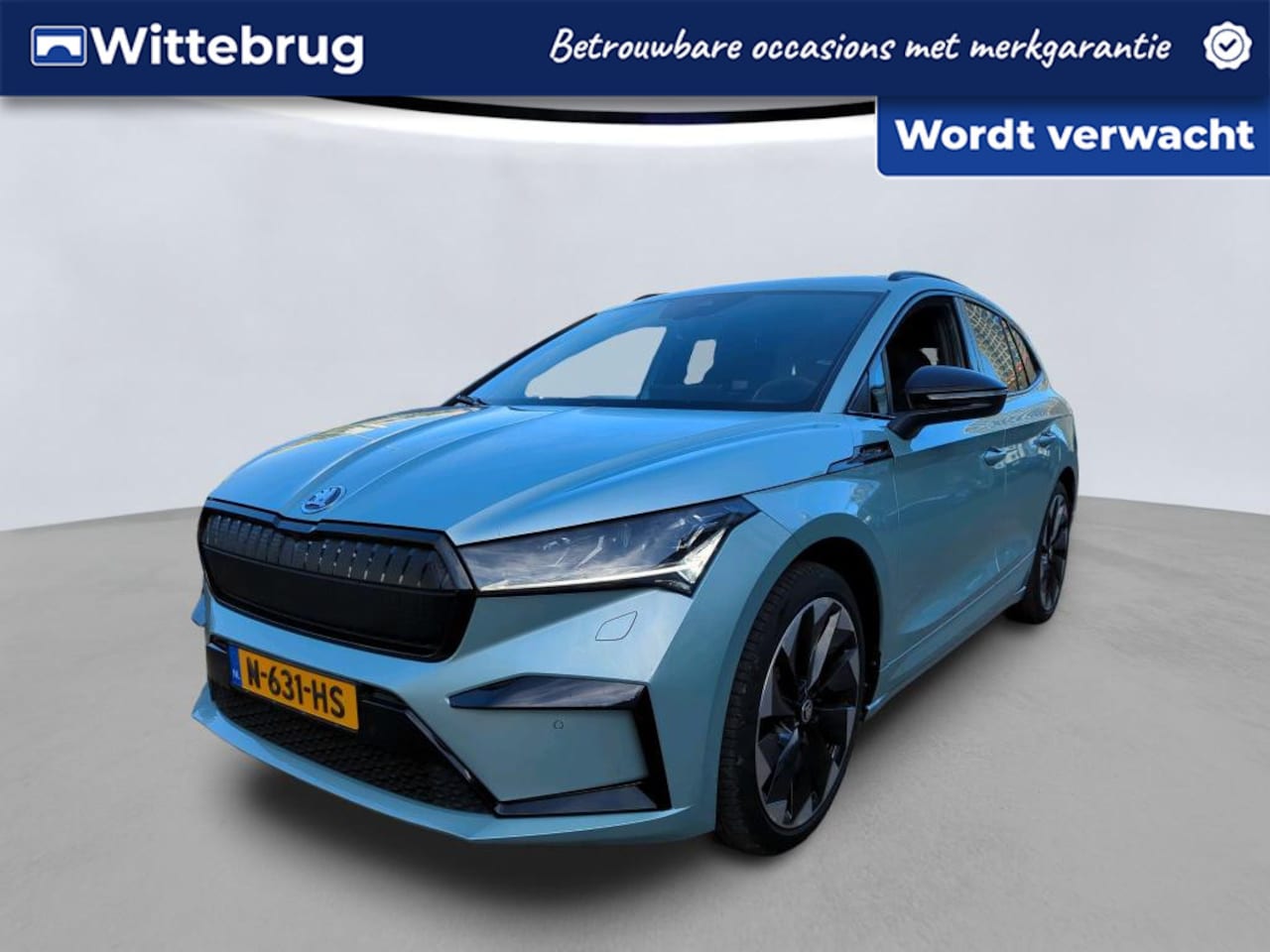 Skoda Enyaq iV - 60 Sportline / Navigatie / App connect / Camera / Lichtmetaal 21 inch / Parkeersensoren V - AutoWereld.nl