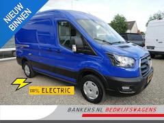 Ford E-Transit - 68KWh accu 184PK L2H2 Airco Camera Nieuw