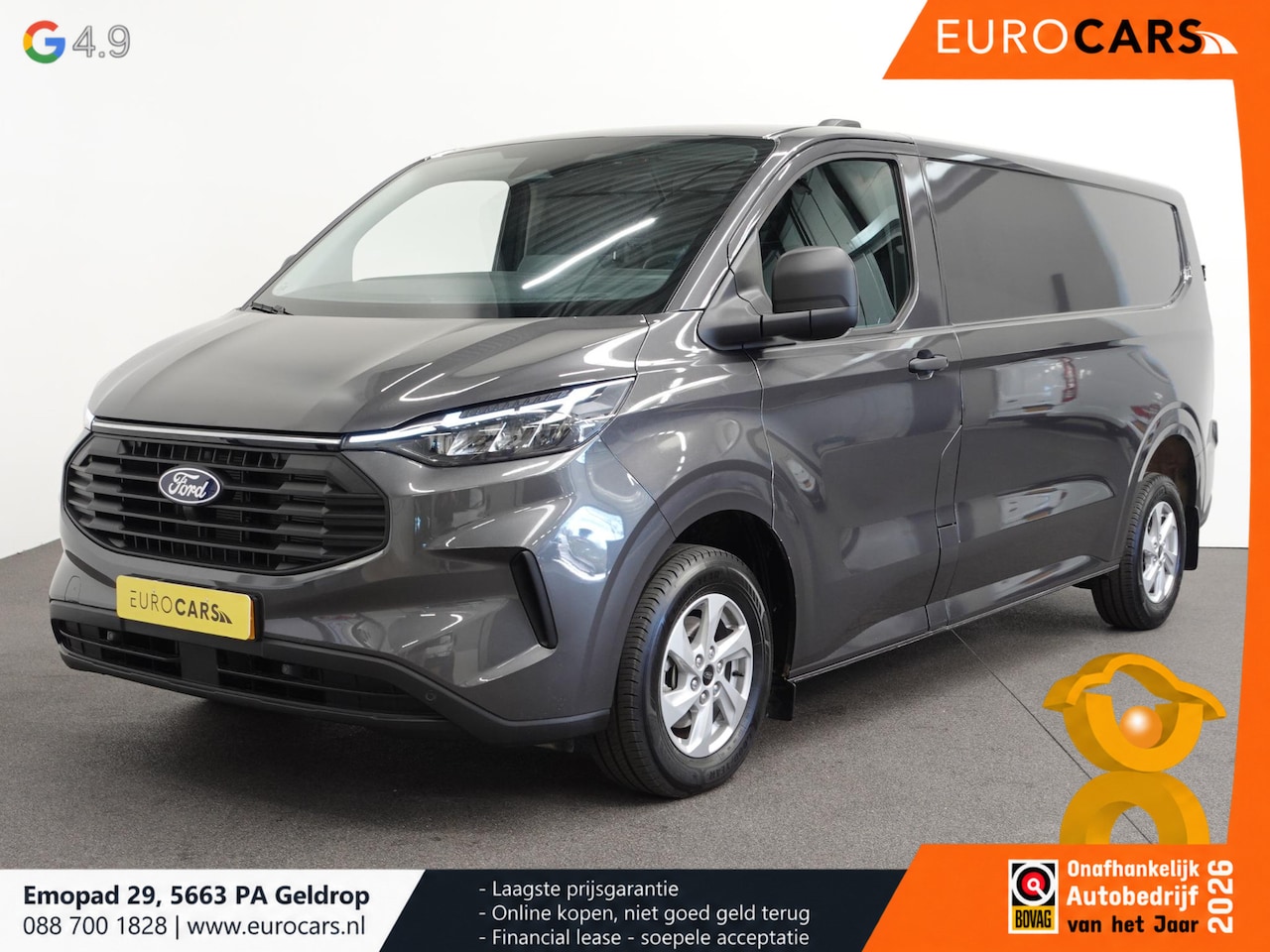 Ford Transit Custom - 300 2.0 TDCI L2H1 Trend Automaat Airco Navigatie Cruise - AutoWereld.nl