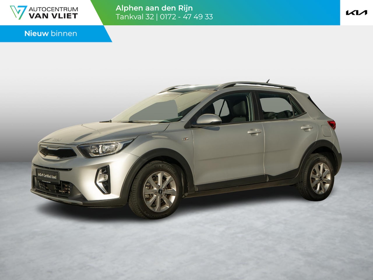 Kia Stonic - 1.0 T-GDi MHEV DynamicLine | Apple carplay / android auto | Airco | Achteruitrijcamera | - AutoWereld.nl