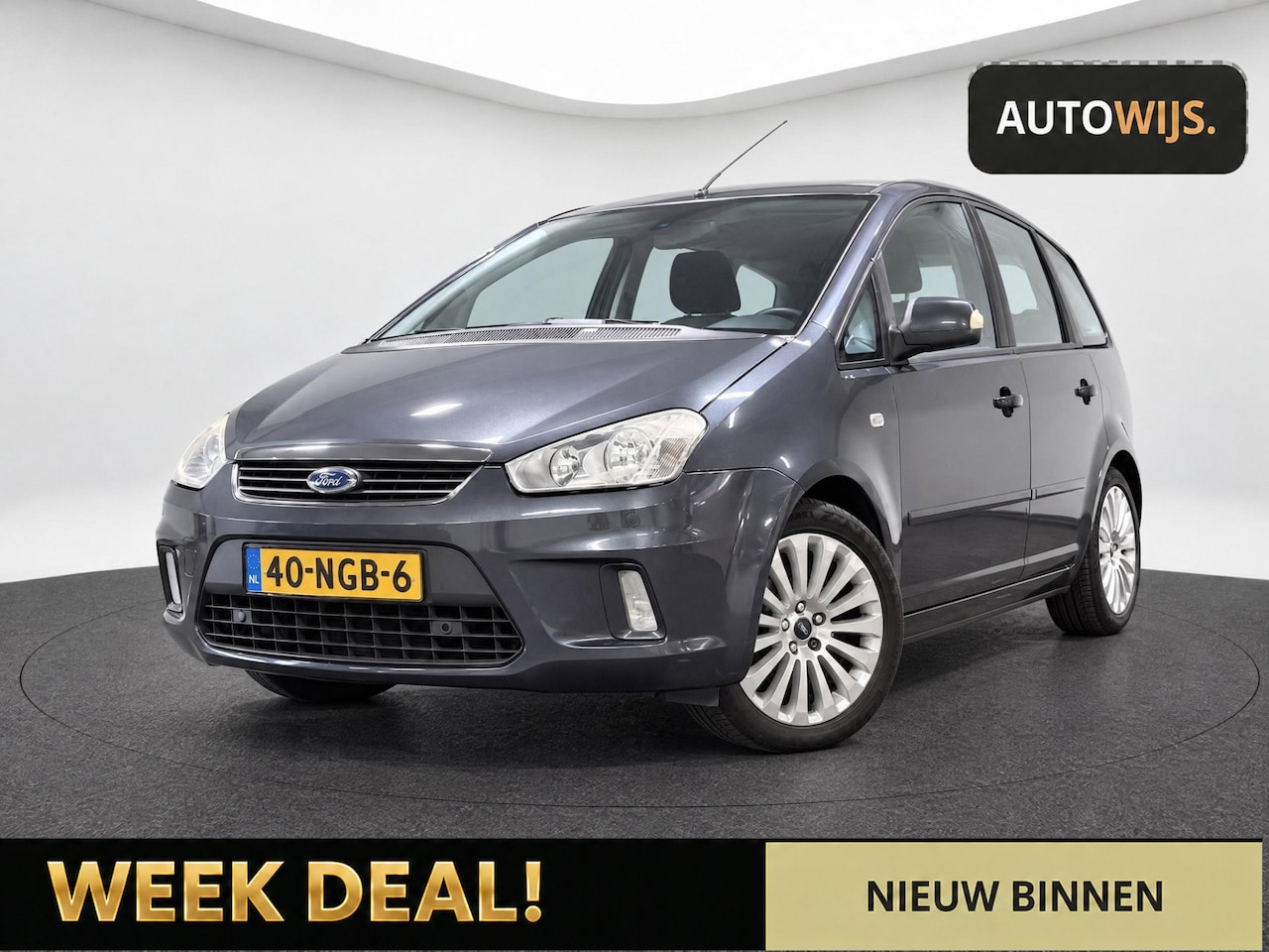 Ford C-Max - 1.8-16V Limited|TREKHAAK|104DKM|NL AUTO|APK 2027 - AutoWereld.nl