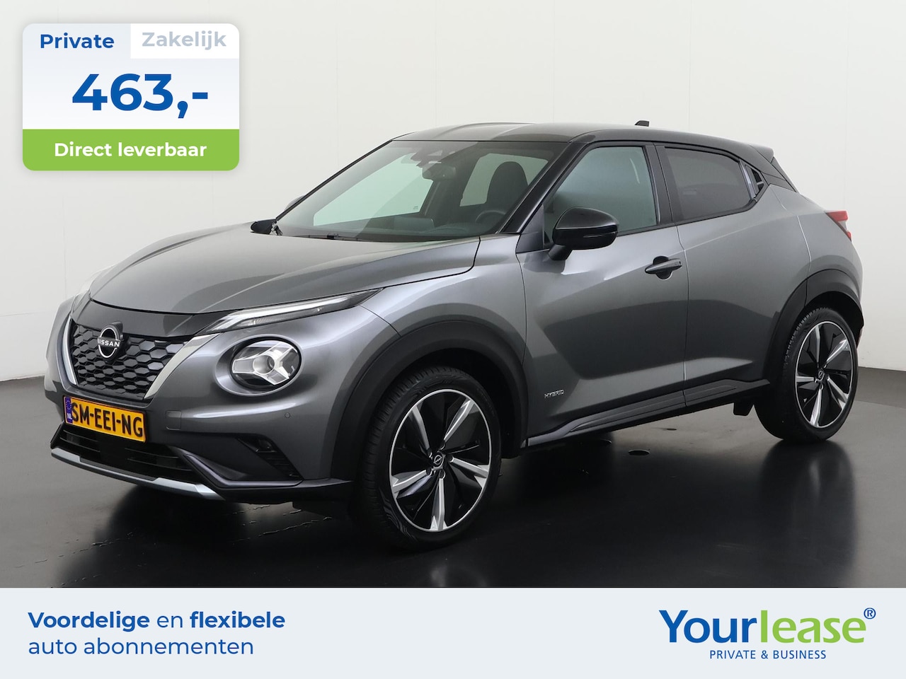 Nissan Juke - 1.6 Hybrid N-Design | All-in 463,- Private Lease | Direct uit voorraad - AutoWereld.nl