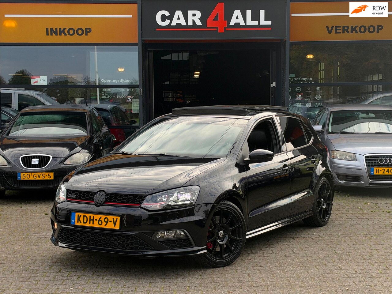 Volkswagen Polo - 1.8 TSI GTI PANO/CAMERA/ABT/BOMVOL/VERLAAGD/KANON/APK 31-3-2027 - AutoWereld.nl