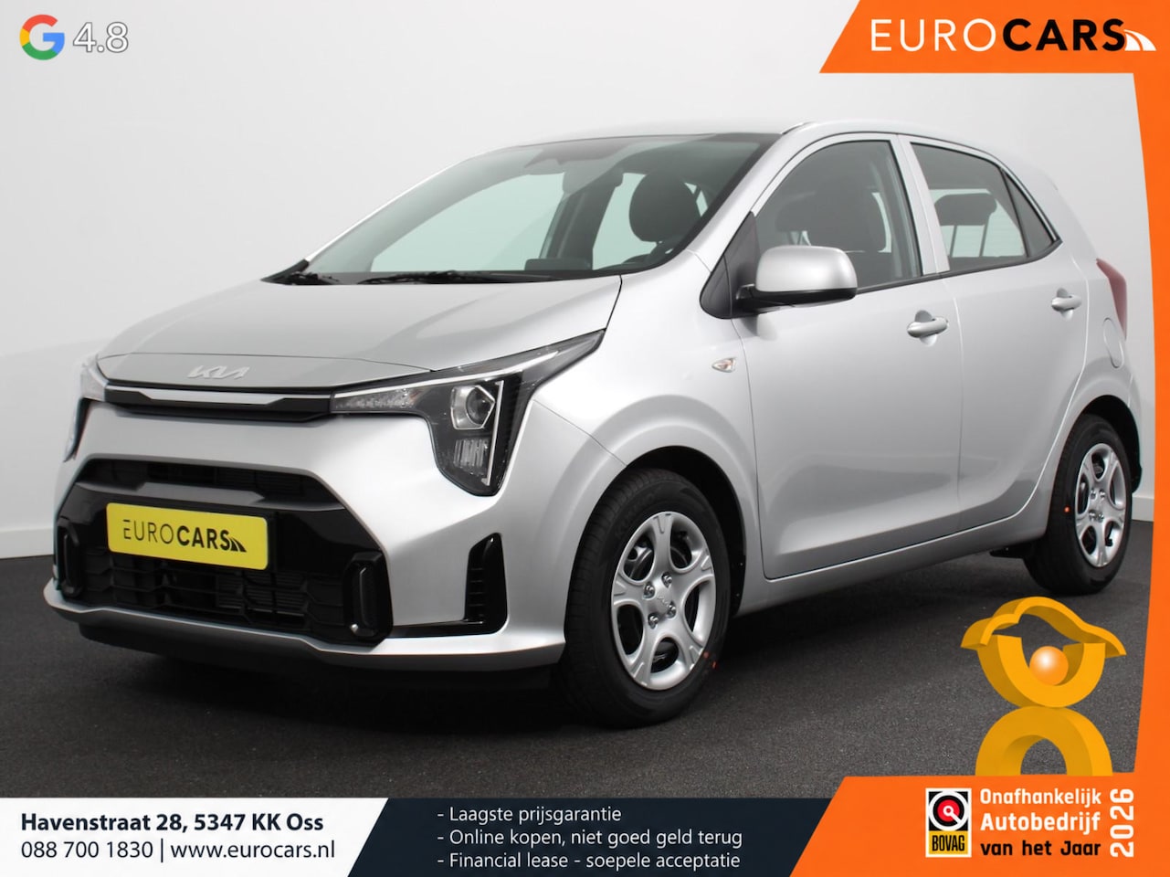 Kia Picanto - 1.0 DPI Automaat DynamicLine Kia Picanto 1.0 DPI DynamicLine Navigatie Apple Carplay/Andro - AutoWereld.nl