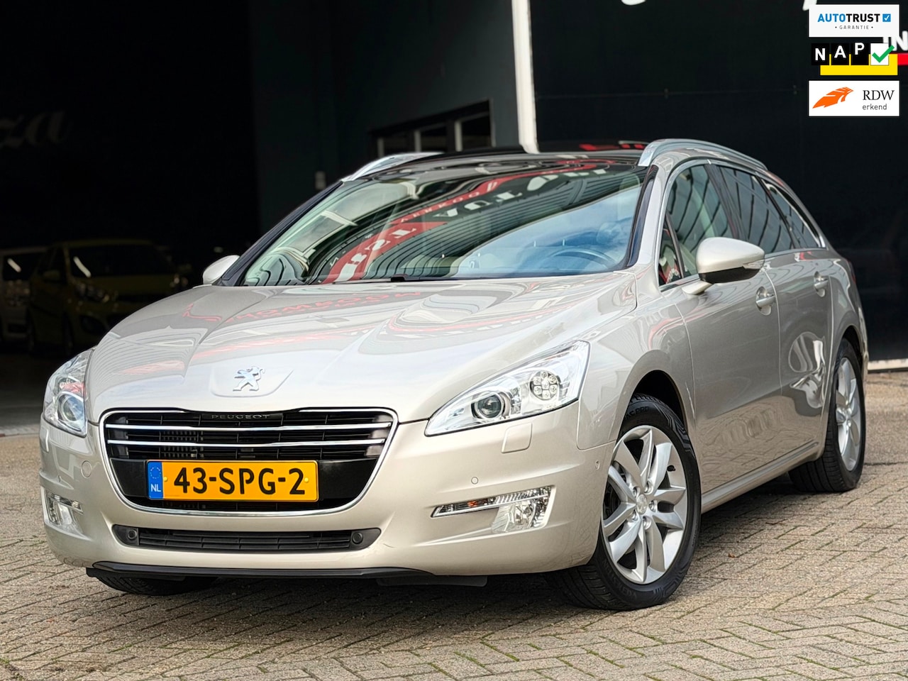 Peugeot 508 SW - 1.6 THP Allure KEYLESS ENTRY-GO/HEAD-UP/LEDER/NAVI | KEURIGE AUTO ! - AutoWereld.nl