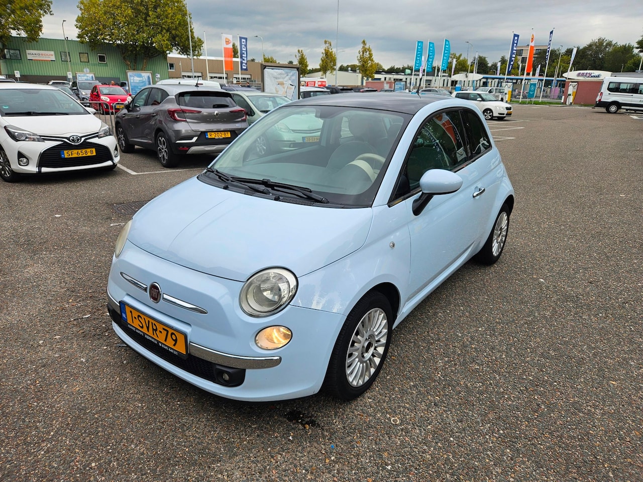 Fiat 500 - 1.4-16V Pop 100HP NIEUWE APK - AutoWereld.nl