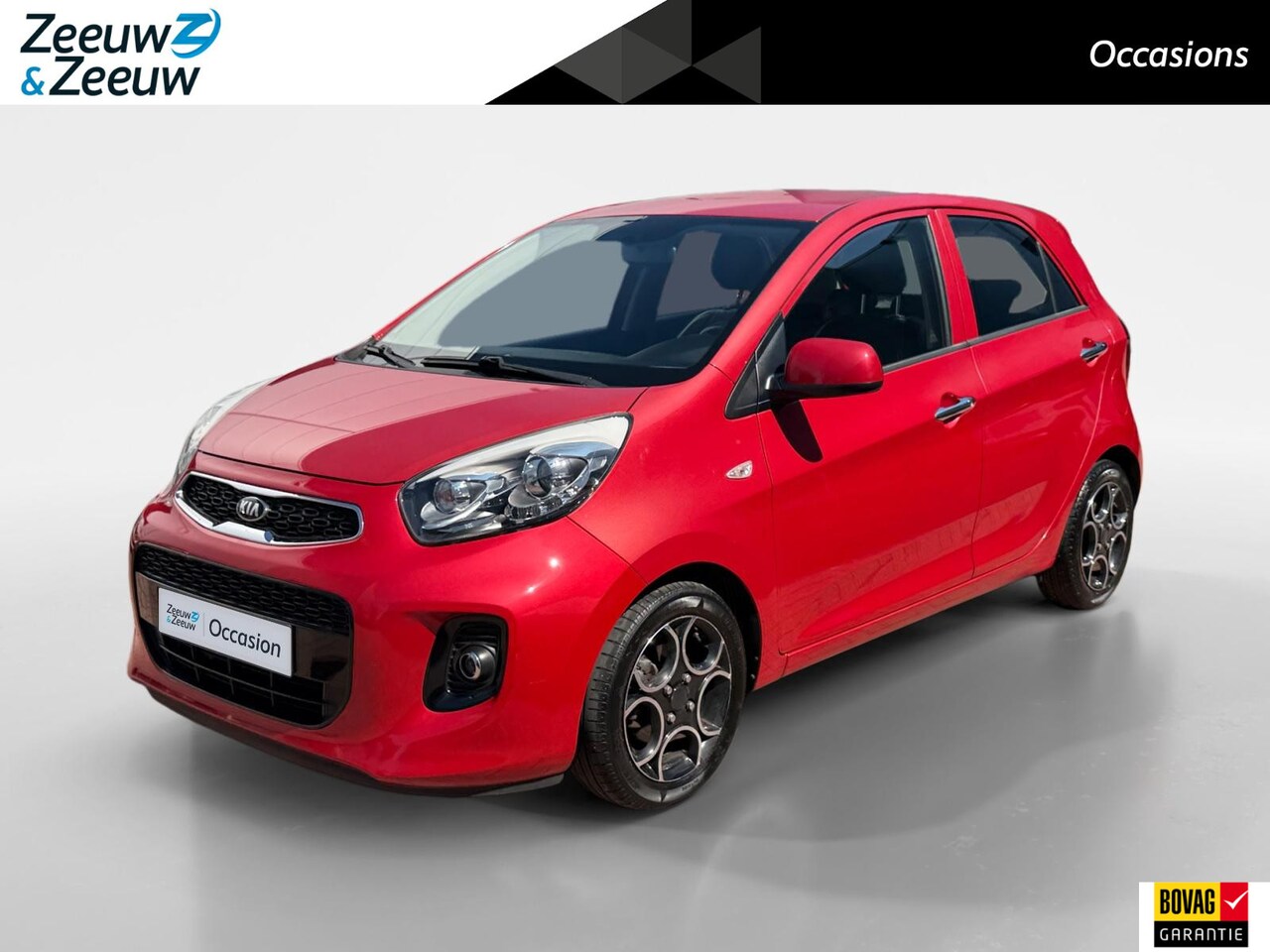 Kia Picanto - 1.0 DynamicLine 5 Zitplaatsen | Dealer onderhouden | Climate control & cruise control | Bl - AutoWereld.nl