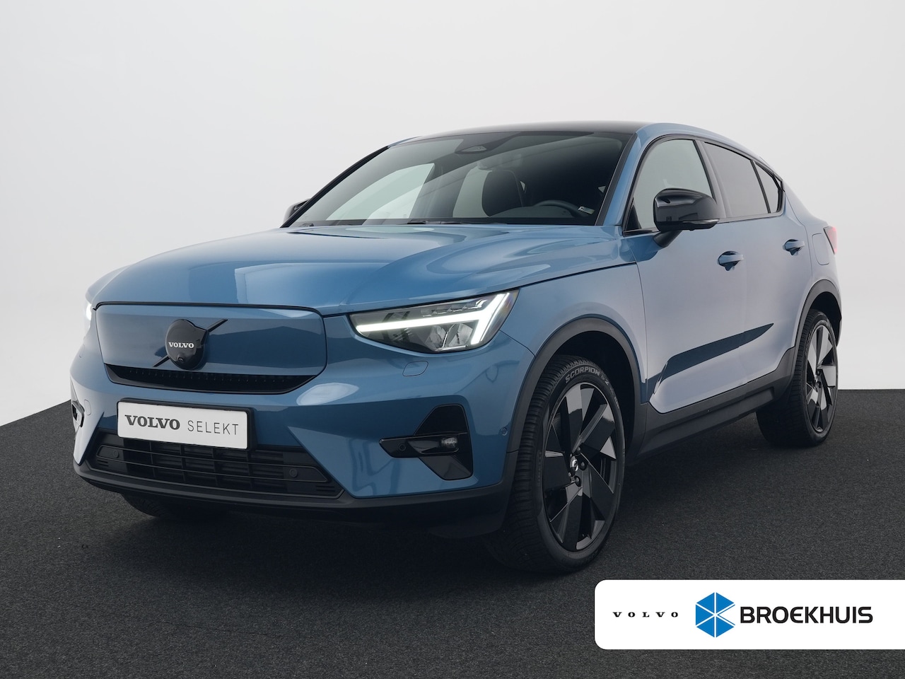 Volvo C40 - Single Extended Ultimate 82 kWh | 360° | Harman/Kardon | Adaptive Cruise | Trekhaak | Elek - AutoWereld.nl