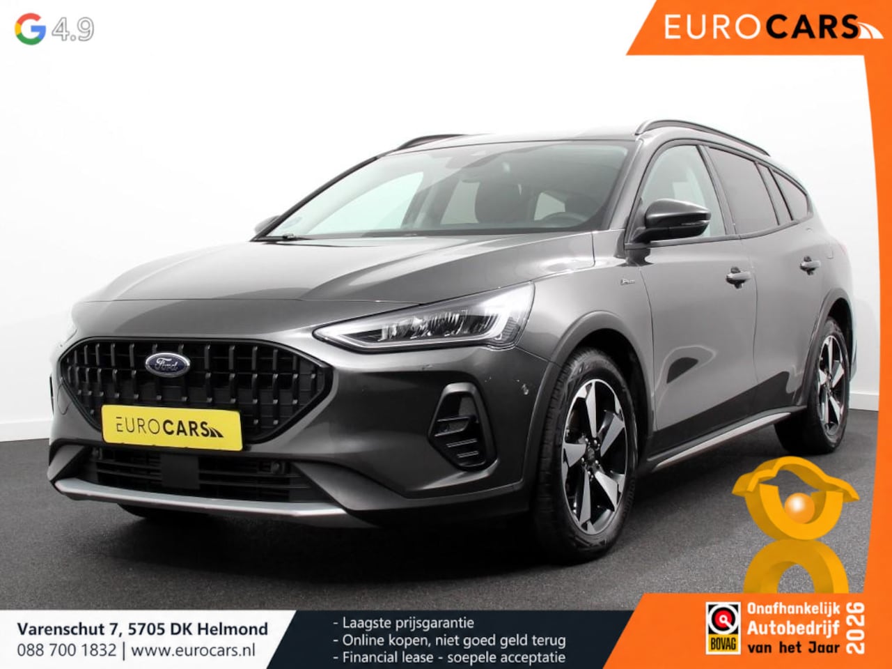 Ford Focus Wagon - 1.0 EcoBoost 155pk Hybrid Active X Automaat Adaptive Cruise Control met Stuurhulp Camera B - AutoWereld.nl