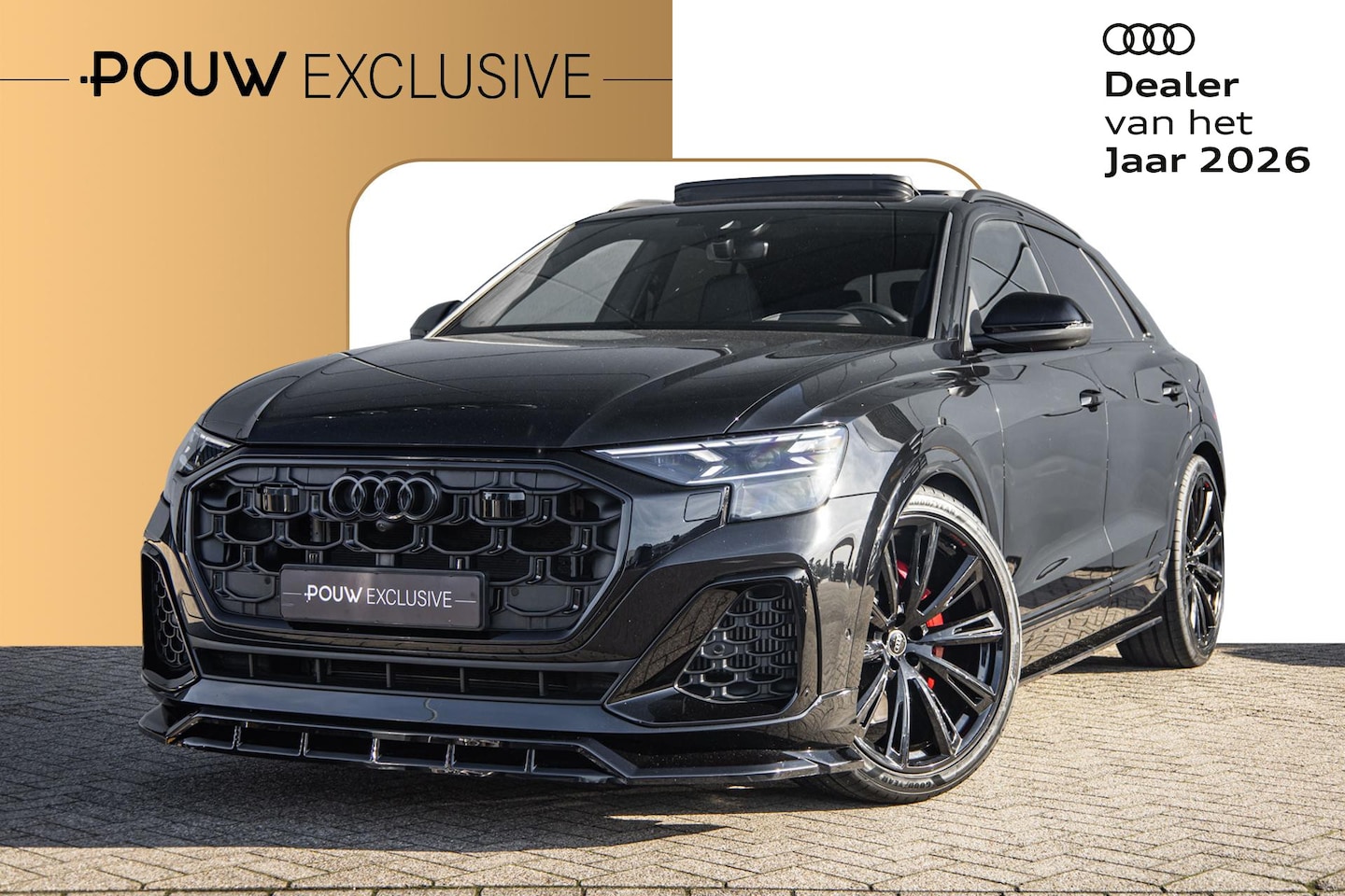 Audi Q8 - 60 TFSIe 490pk quattro Pro Line S Competition | SQ8 pakket | B&O | Panoramadak | Trekhaak - AutoWereld.nl