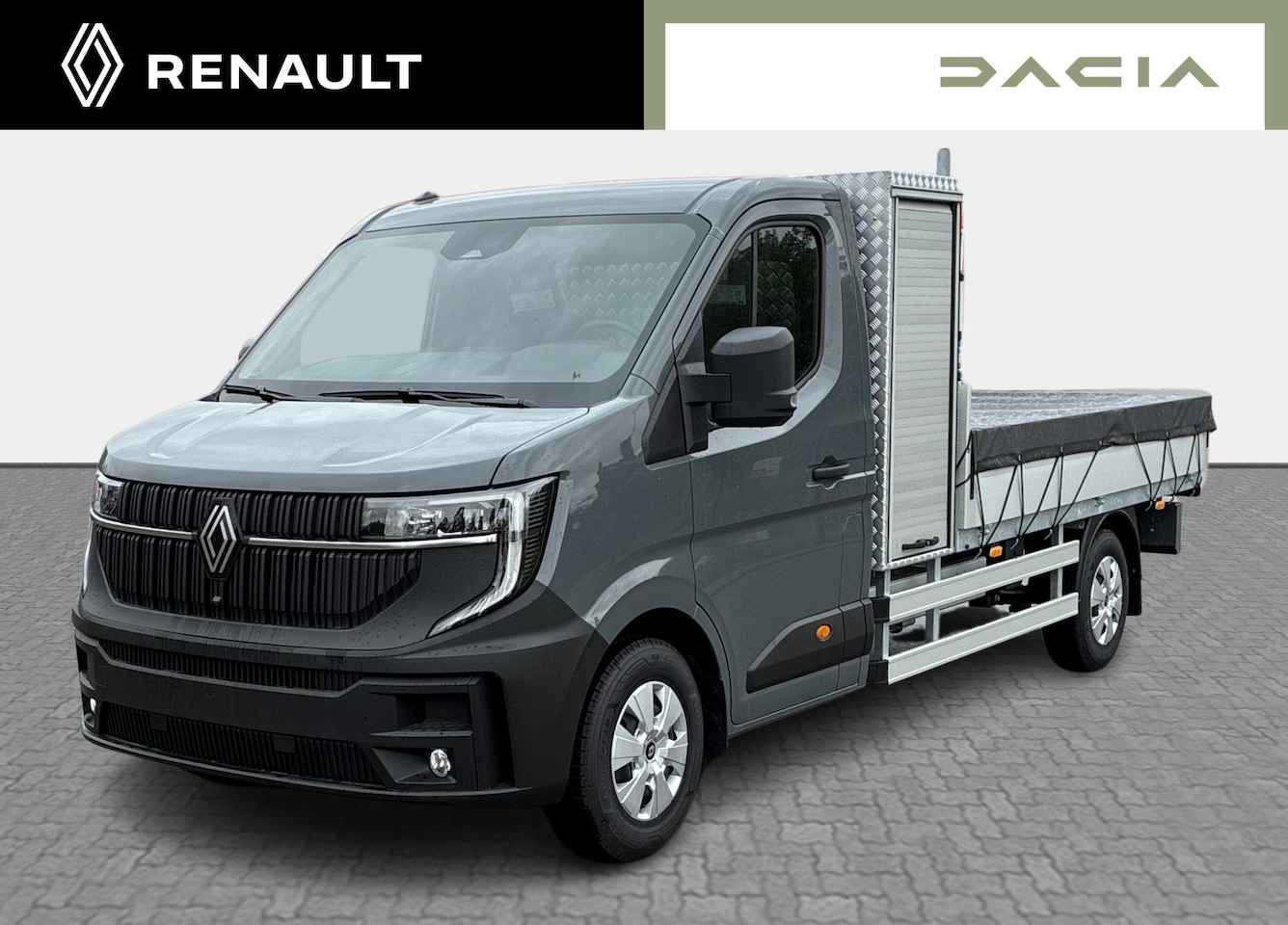 Renault Master E-Tech - T40 L3H1 Advance long range 87 kWh - Open Laadbak met kist - AutoWereld.nl