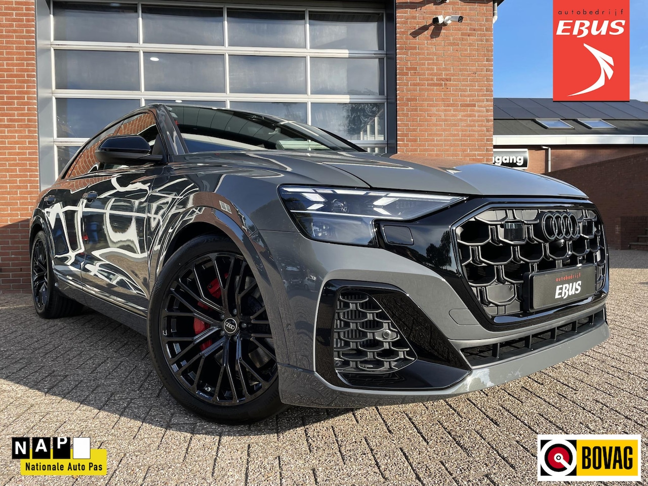 Audi Q8 - 60 TFSI e quattro Pro Line S Competition Nimbus Gray - AutoWereld.nl