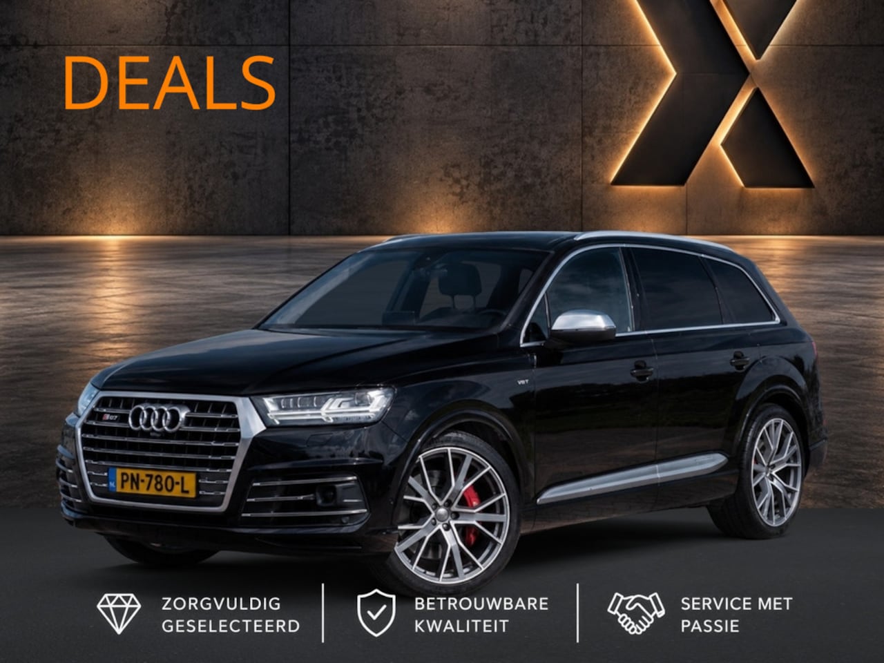 Audi SQ7 - 4.0 TDI quattro Pro Line + 7p | Adaptive cruise | 360 camera | Matrix | Panoramadak | Memo - AutoWereld.nl