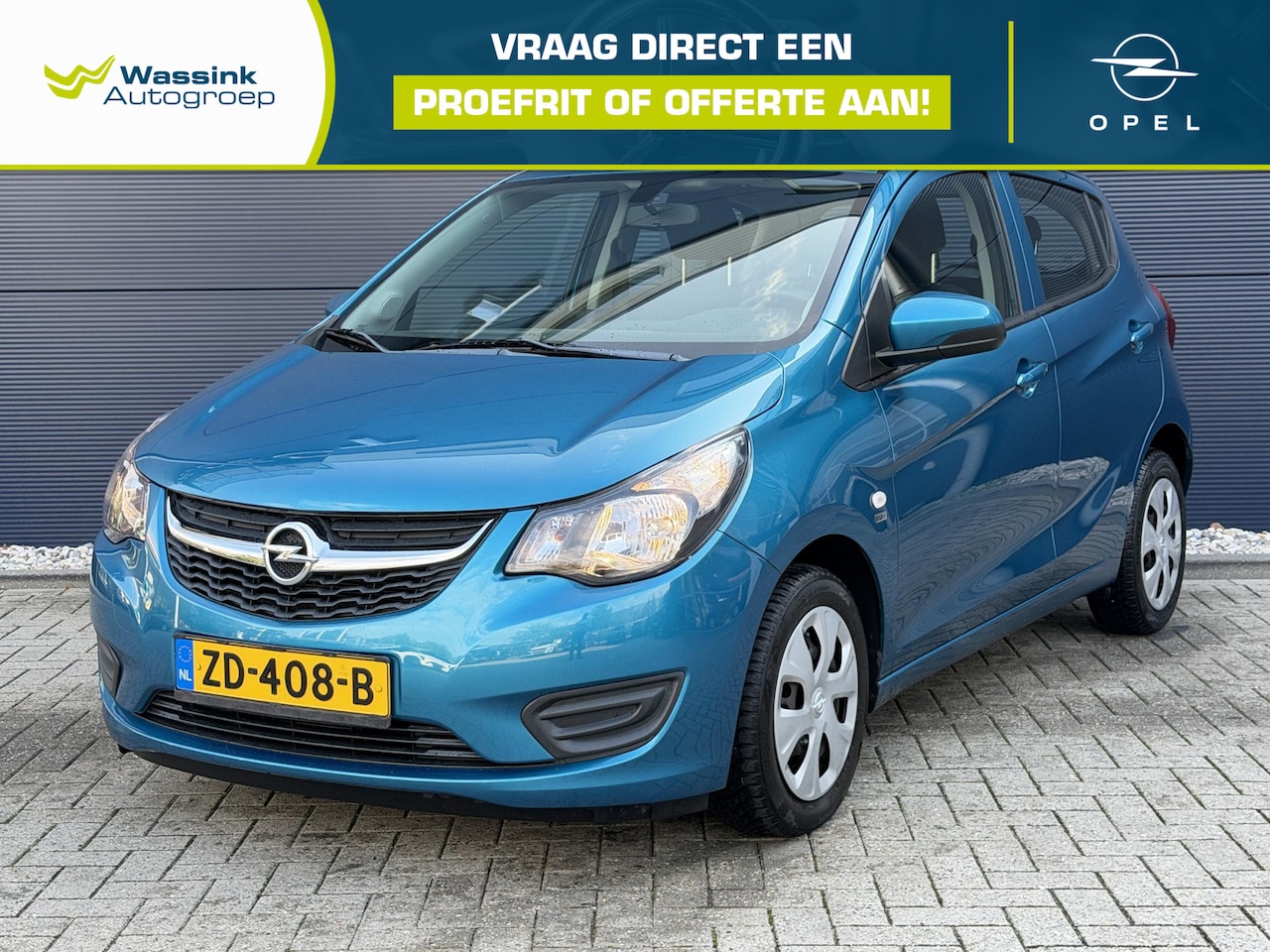 Opel Karl - 1.0 ecoFLEX 120 Jaar Edition | Airco | Cruise Control | Bluetooth - AutoWereld.nl