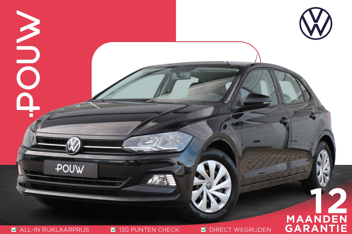 Volkswagen Polo - 1.0 TSI 95pk Comfortline | Apple Carplay/Android Auto | Adaptive Cruise Control | Trekhaak - AutoWereld.nl