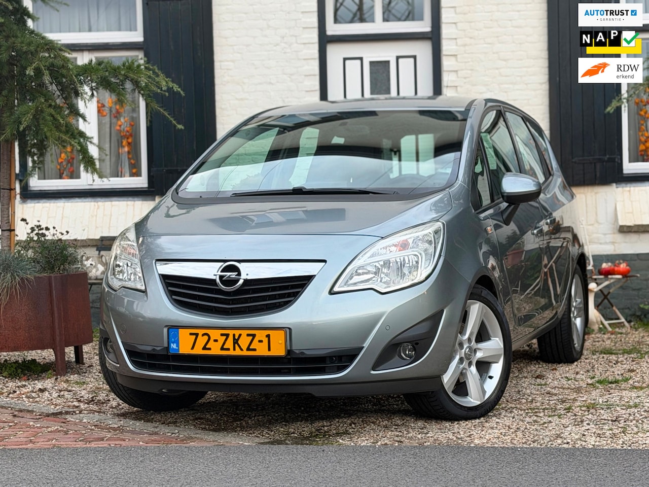 Opel Meriva - 1.4 Turbo Cosmo|Automaat|111DKM!|Perfect onderhouden| - AutoWereld.nl
