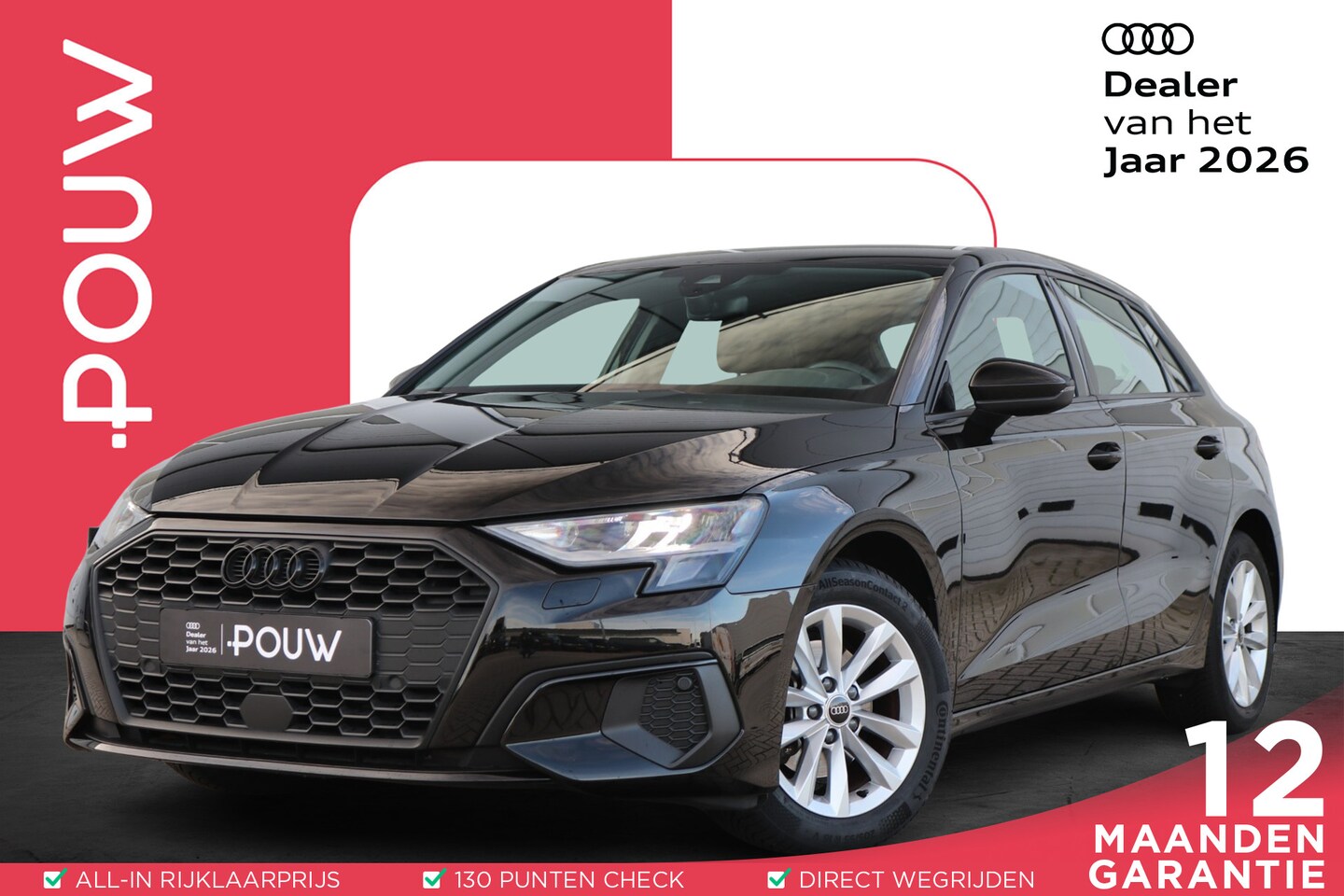 Audi A3 Sportback - 30 TFSI 110pk S-tronic Pro Line | Achteruitrijcamera | Apple Carplay/Android Auto | Cruise - AutoWereld.nl
