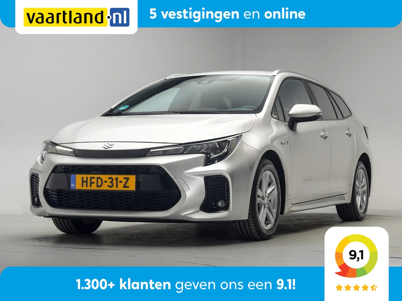 Suzuki Swace - 1.8 Hybrid Select [ Adapt.cruise Camera Stoelverwarming Clima Navi ] - AutoWereld.nl