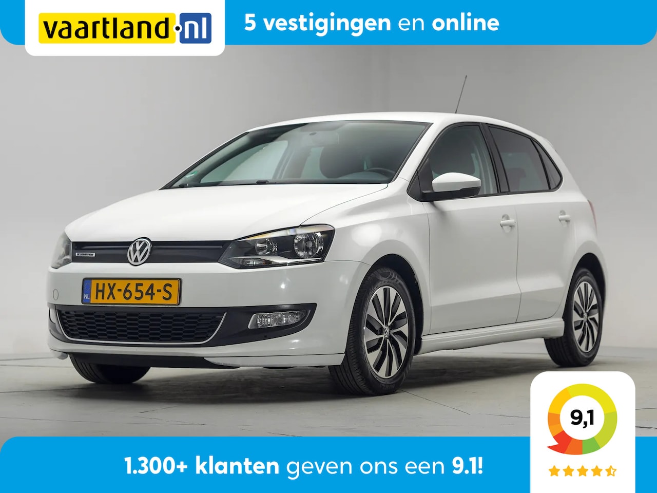 Volkswagen Polo - 1.0 BlueMotion 95pk Edition [ Apple/Android Airco Cruise PDC ] - AutoWereld.nl