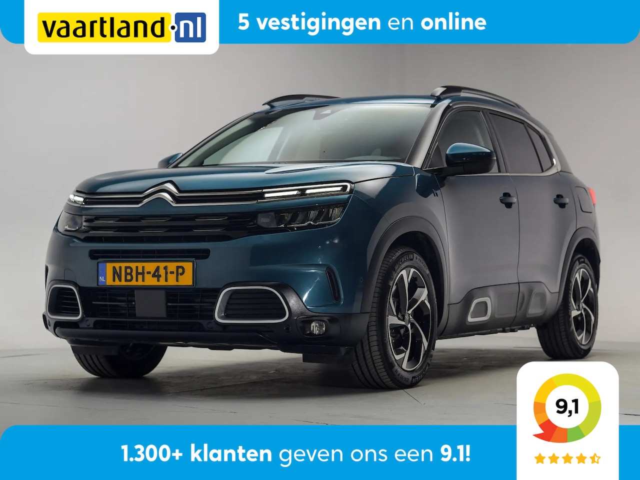 Citroën C5 Aircross - 1.6 Plug-in Hybrid 225pk Shine Aut. [ Navi Adapt.cruise Camera ] - AutoWereld.nl
