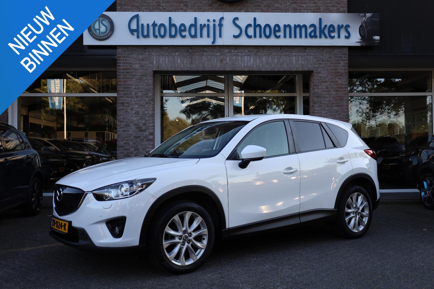 Mazda CX-5 - 2.0 4WD CAMERA TREKHAAK LEER NAVI 2xPDC CLIMA 19"LMV ALL-SEASON STOELVERWARMING CRUISE ENZ - AutoWereld.nl