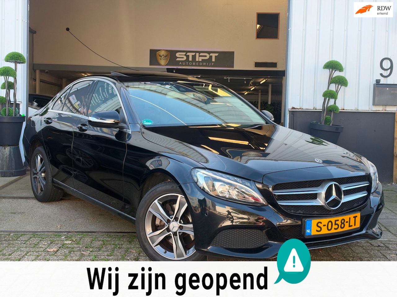 Mercedes-Benz C-klasse - 200 4MATIC | Pano Dak | Lage KM | Zeer nette staat | Automaat | 2018 | - AutoWereld.nl