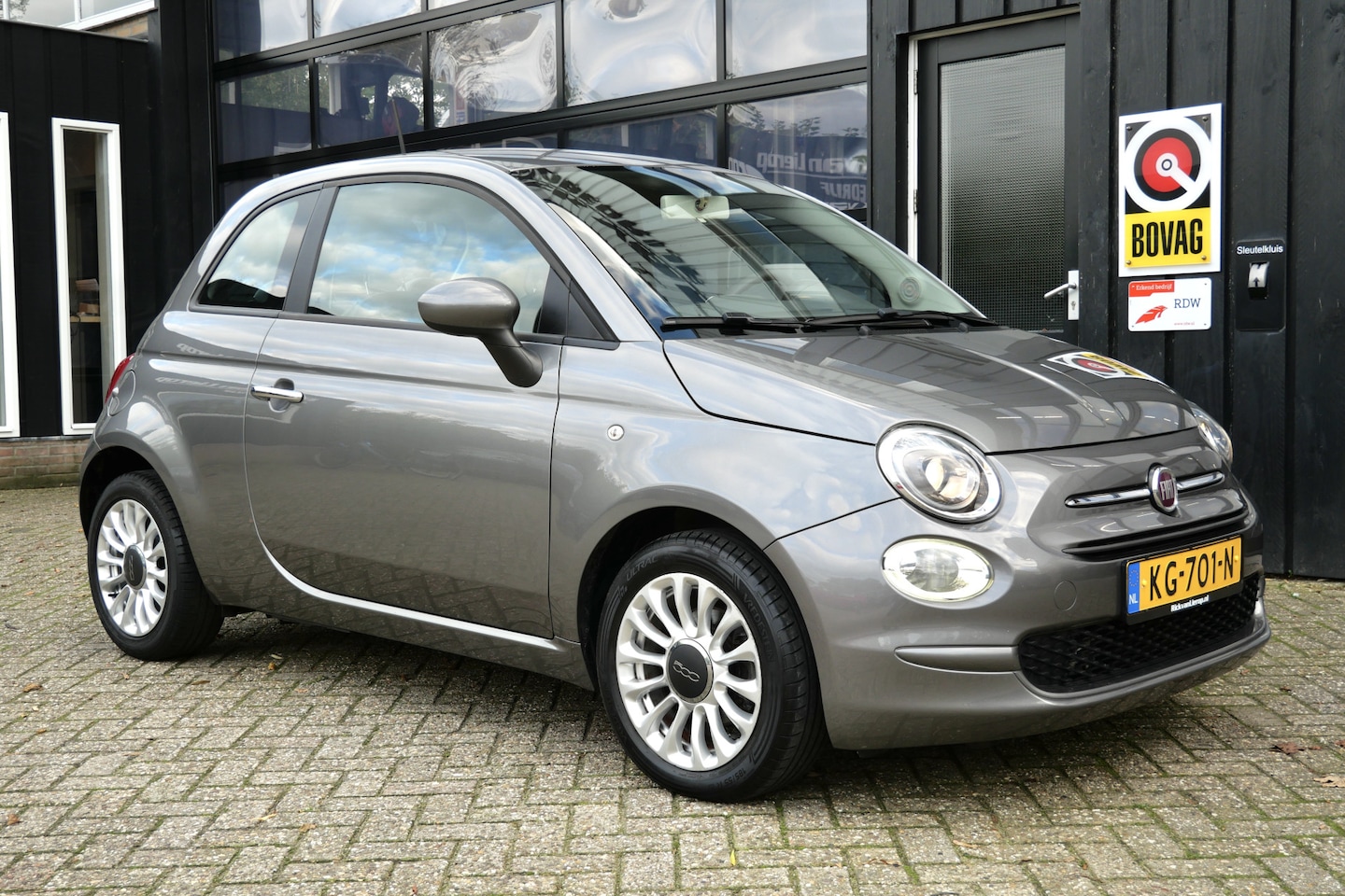 Fiat 500 - 0.9 TwinAir Turbo Popstar | NL-Auto | Airco | LED - AutoWereld.nl