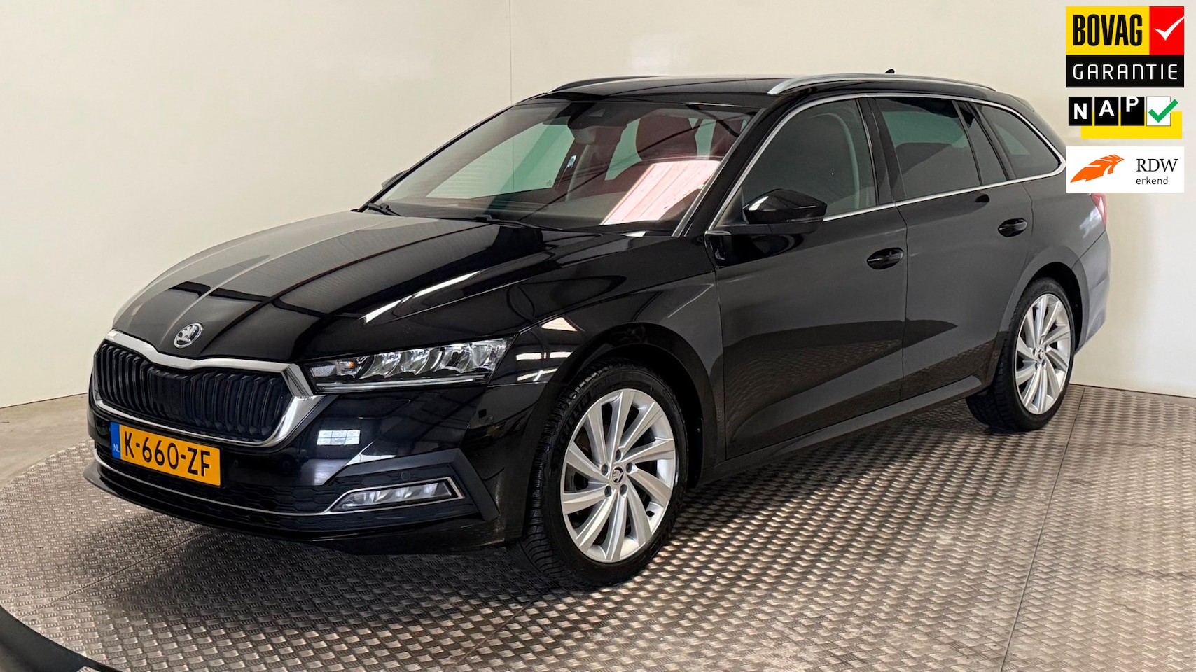 Skoda Octavia Combi - 1.0 e-TSI Business Edition Plus benzine automaat camera led stoelverwarming 18" - AutoWereld.nl