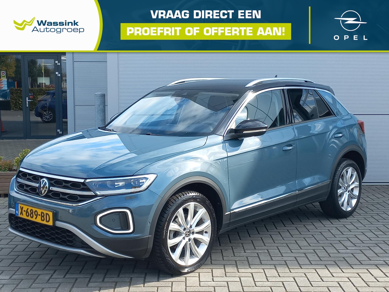 Volkswagen T-Roc - 1.5 TSI 150pk R-Line | Climate control | navigatie via app | Trekhaak (1500kg) | 18" Lm ve - AutoWereld.nl