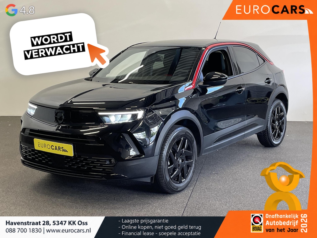 Opel Mokka - 1.2 130pk Automaat GS Line Navigatie Draadloos Apple CarPlay/ Android Auto 180° Camera Sto - AutoWereld.nl