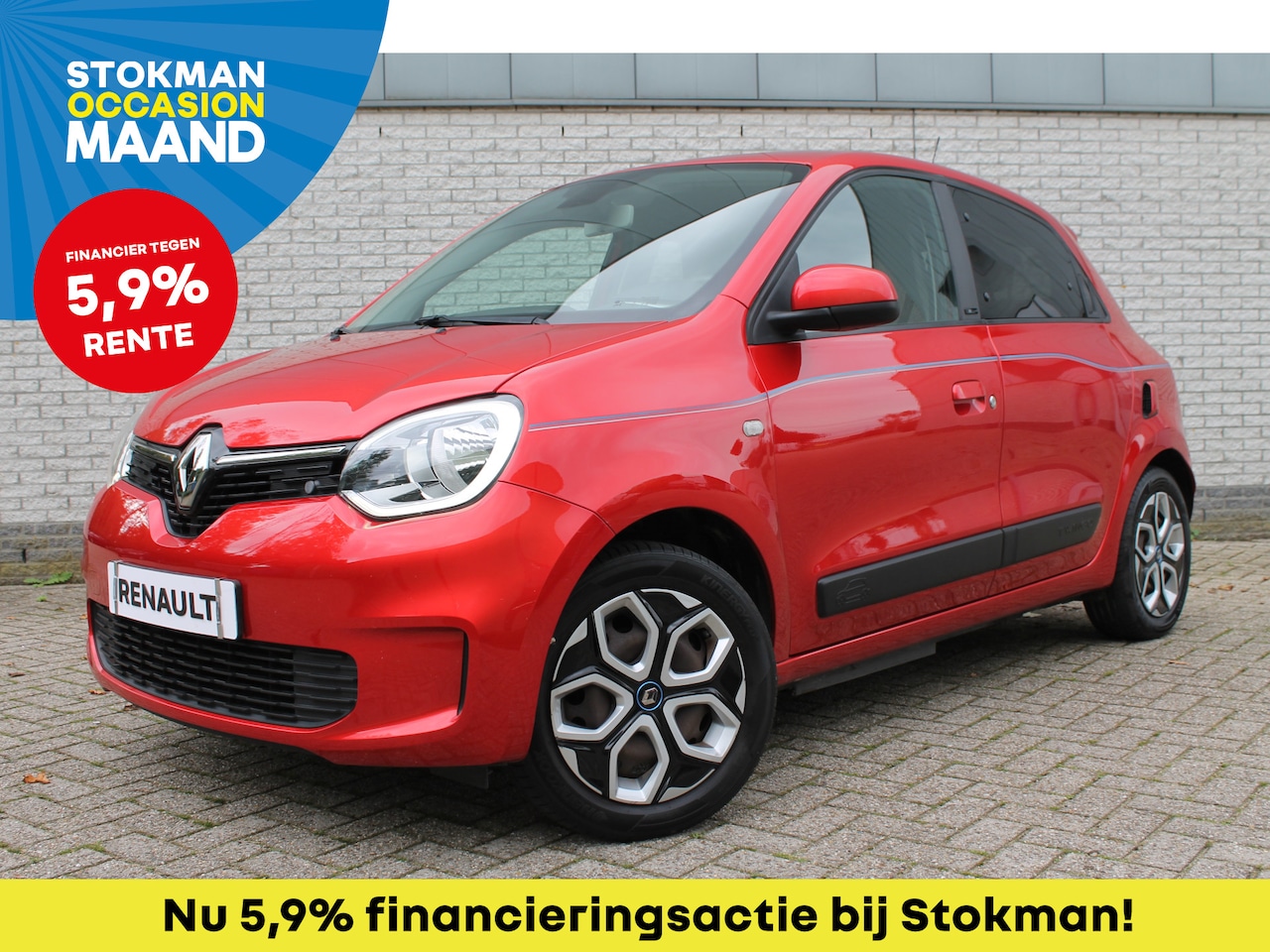 Renault Twingo Z.E. - R80 Collection 22 kWh | Extra getinte ramen | Clmia Control | Bluetooth | 22 kW AC laden - AutoWereld.nl