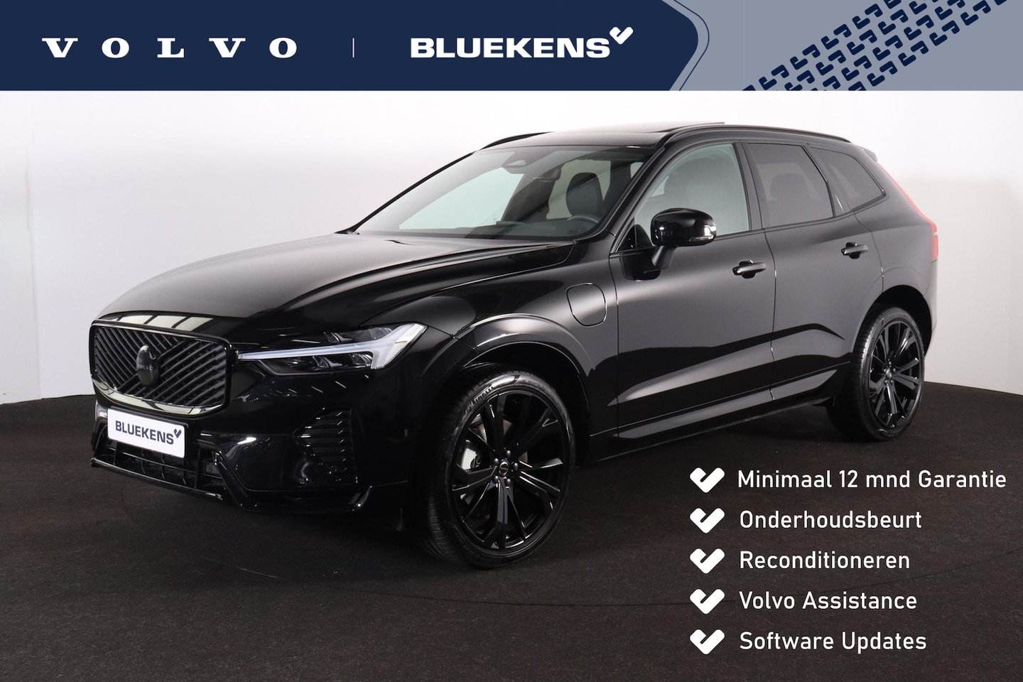 Volvo XC60 - T6 Recharge AWD Plus Black Edition - Panorama/schuifdak - IntelliSafe Assist & Surround - - AutoWereld.nl