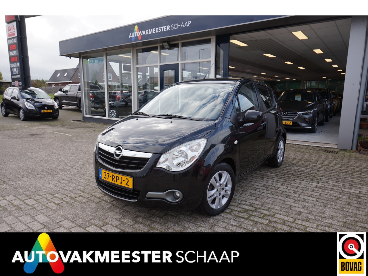 Opel Agila - 1.2 Edition 1.2 Edition , trekh , 75dkm , Incl nw apk/beurt & 6 mnd 100% garantie - AutoWereld.nl