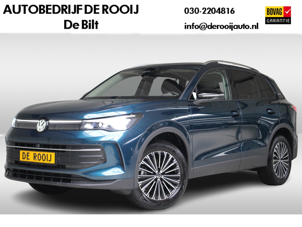 Volkswagen Tiguan - 1.5 eHybrid Life Energy Navigatie | Trekhaak | 18" Velgen | 360 Camera | Stoelverwarming - AutoWereld.nl