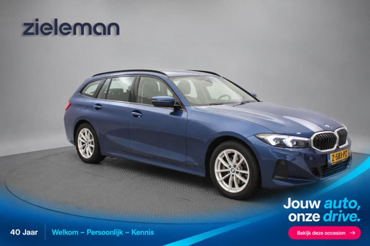 BMW 3-serie Touring - 320e - Digitaal Cockpit, Carplay, Cruise, Trekhaak - AutoWereld.nl