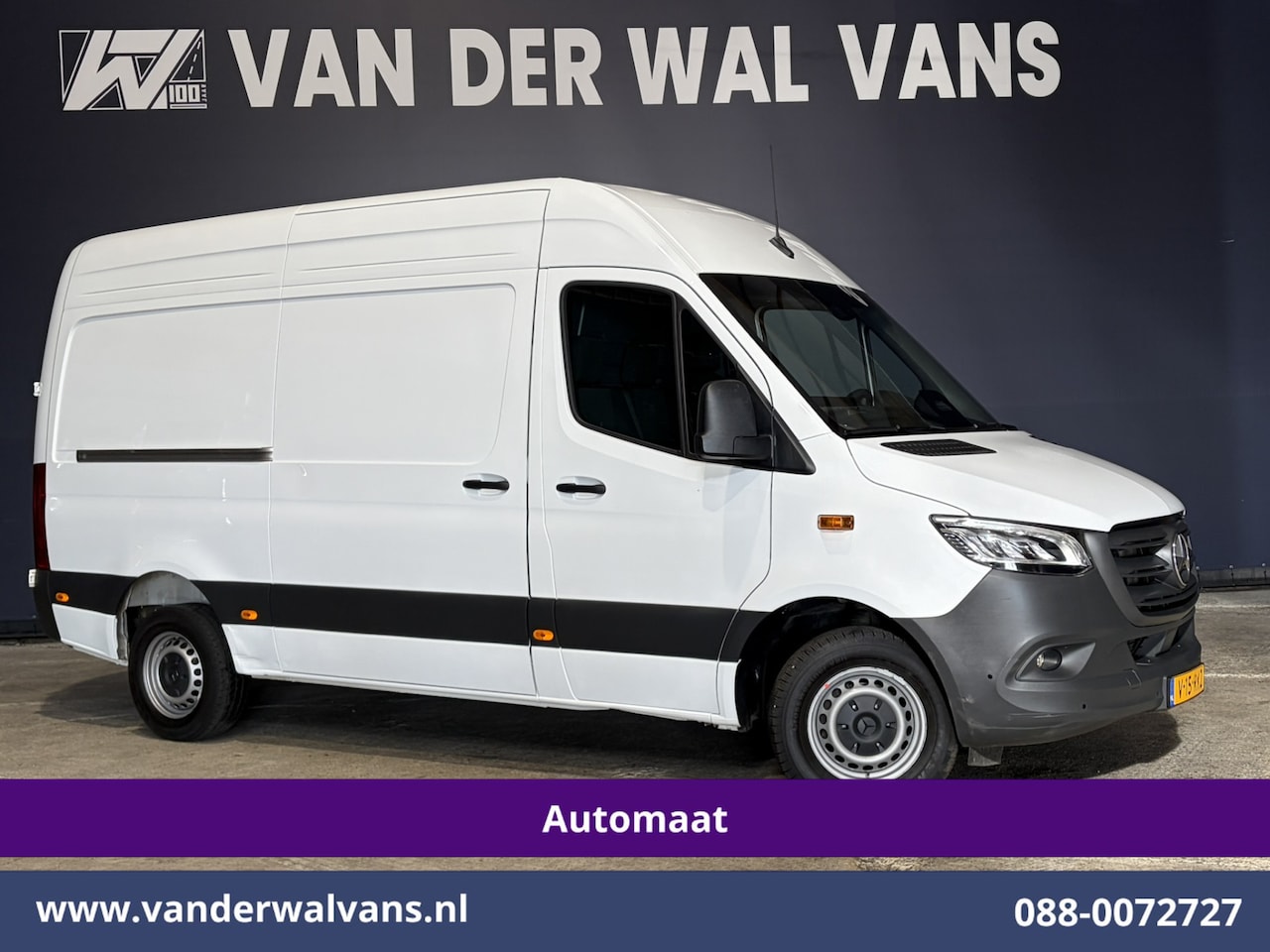 Mercedes-Benz Sprinter - 317 CDI 170pk 9G-Tronic Automaat L2H2 Euro6 Airco | Camera | Navigatie | LED | Cruisecontr - AutoWereld.nl
