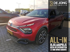 Citroën Ë-C4 - Feel 50 kWh ALL-INRIJKLAARPRIJS/Apple Carplay/Parkeersensoren/Pack Winter/Adaptieve Cruise