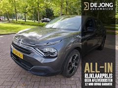 Citroën Ë-C4 - You 50 kWh ALL-INRIJKLAARPRIJS/Camera/Apple Carplay/Lichtmetalen velgen/340km Actieradius