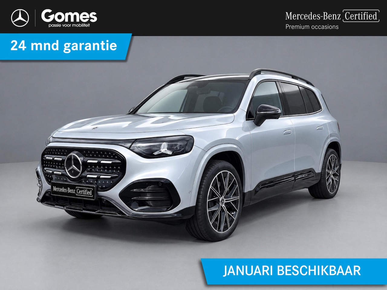 Mercedes-Benz GLB - 250+ Business Solution AMG | Night Pakket | Panoramadak | Trekhaak | Verstelbare Demping | - AutoWereld.nl