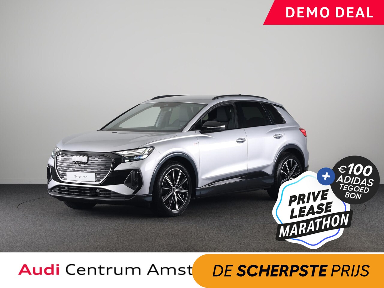 Audi Q4 e-tron - 45 S edition Competition e-tron 82 kWh 286 pk | Private lease vanaf € 862,- per maand | As - AutoWereld.nl