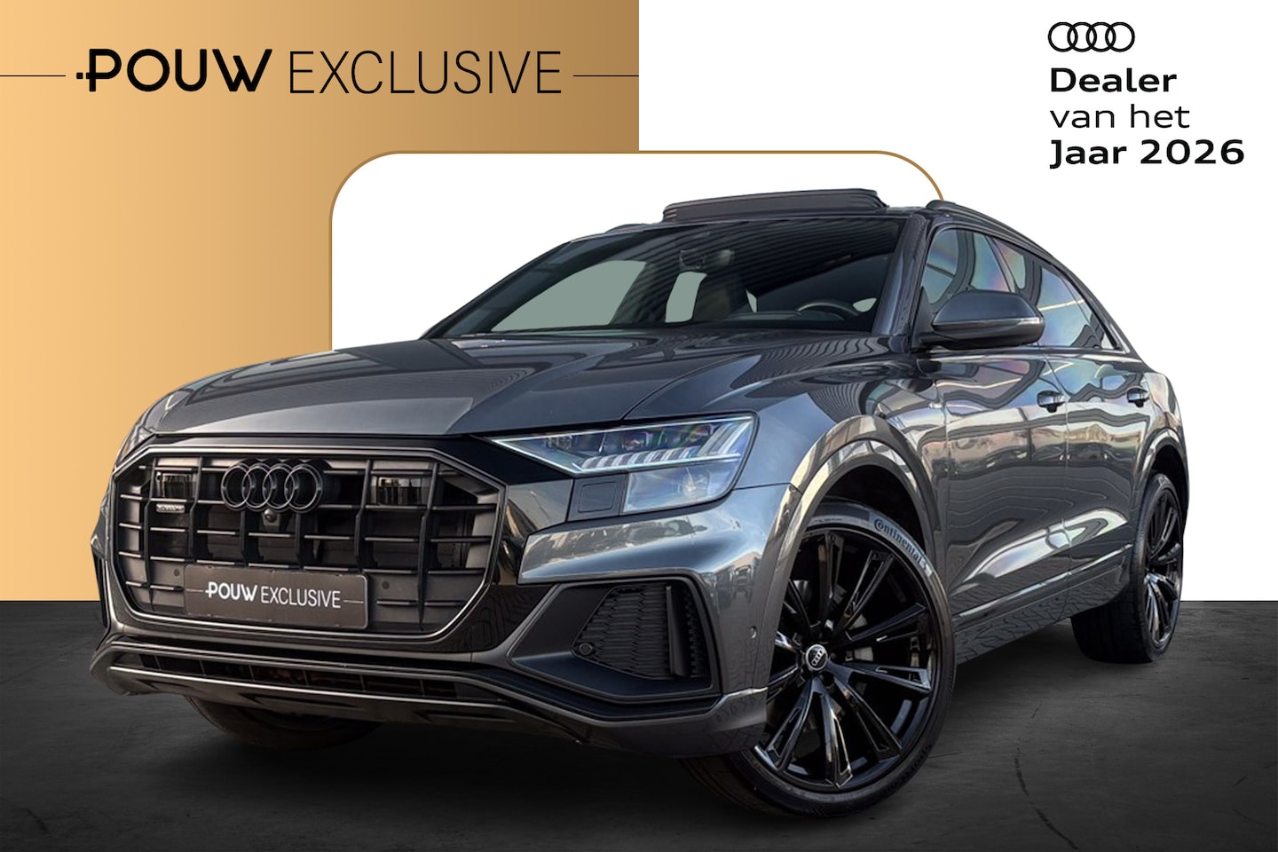 Audi Q8 - 50 TDI 286pk quattro Pro Line Advanced | Sportstoelen Plus | Panoramadak | Luchtvering | V - AutoWereld.nl