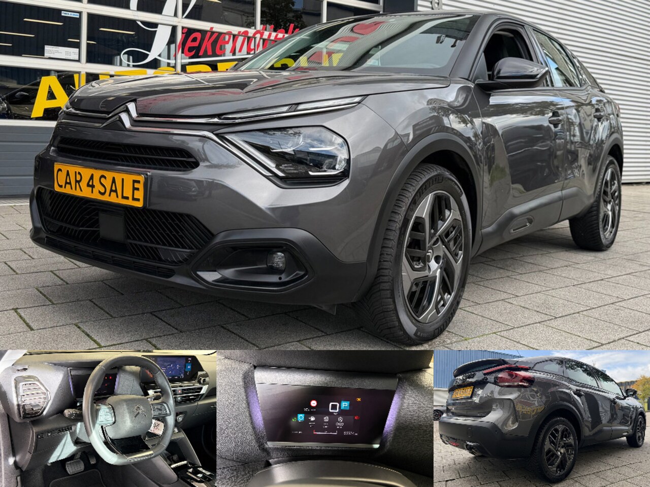 Citroën C4 - 1.2 Puretech Feel Pack 55.000 KM - AUTOMAAT I Navigatie / Apple CarPlay I LED I PDC I Spor - AutoWereld.nl