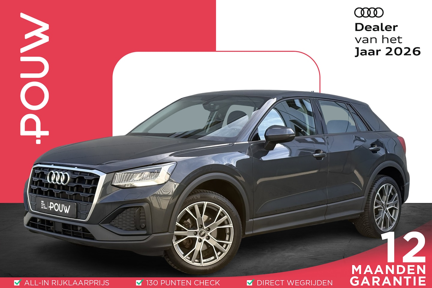 Audi Q2 - 30 TFSI 110pk Pro Line | Apple Carplay/Android auto | Adaptive Cruise | Climate Control - AutoWereld.nl