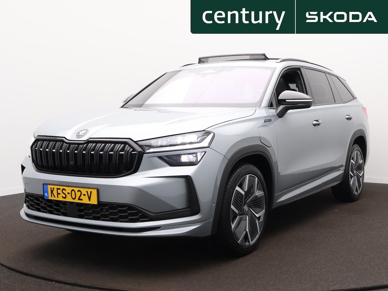 Skoda Kodiaq - 1.5 TSI PHEV Sportline Business | 360 Camera | Panodak | Elek. Stoelen | Trekhaak | ACC | - AutoWereld.nl
