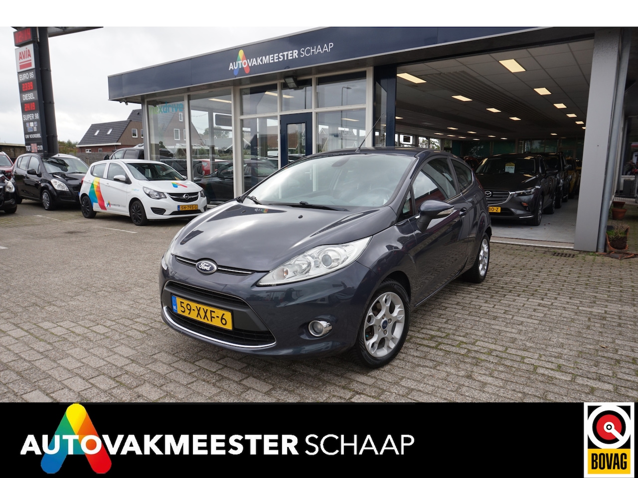 Ford Fiesta - 1.25 Titanium 1.25 Titanium , Incl nw apk/beurt & 3 mnd 100% garantie - AutoWereld.nl