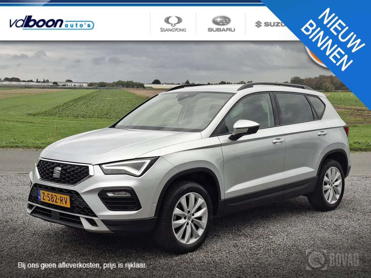 SEAT Ateca - 1.5 TSI Style Business Intense CLIMA | NAVI | rijklaarprijs!! - AutoWereld.nl